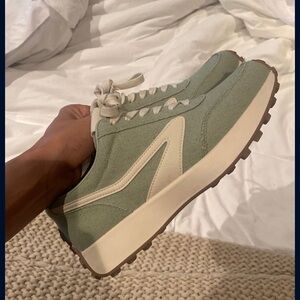 Stylish Sage Green Sneakers
